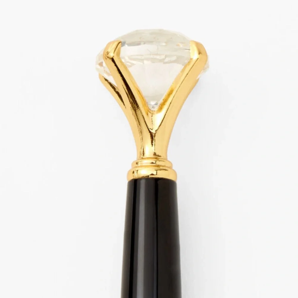 Diamond topped pen with pen holder 💎